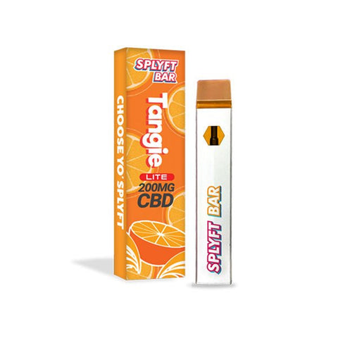 SPLYFT BAR LITE 200mg Full Spectrum CBD Disposable Vape - 12 flavours - The Hemp Wellness Centre