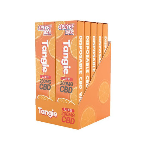 SPLYFT BAR LITE 200mg Full Spectrum CBD Disposable Vape - 12 flavours - The Hemp Wellness Centre