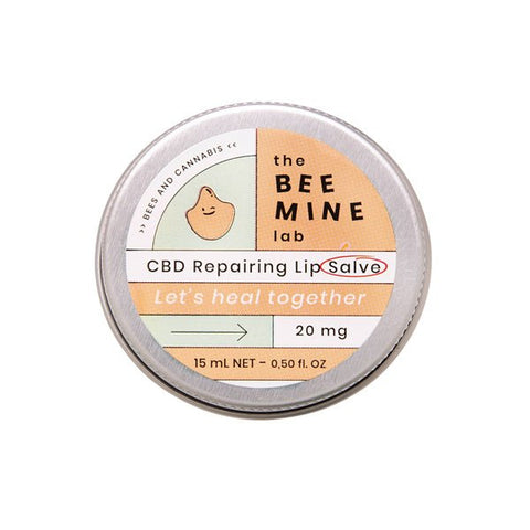 The Beemine Lab 20mg CBD Lip Balm 15ml - The Hemp Wellness Centre