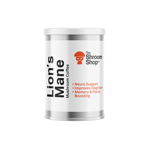 The Shroom Shop 30000mg Lions Mane Nootropic Coffee - 100g - THWC Ltd