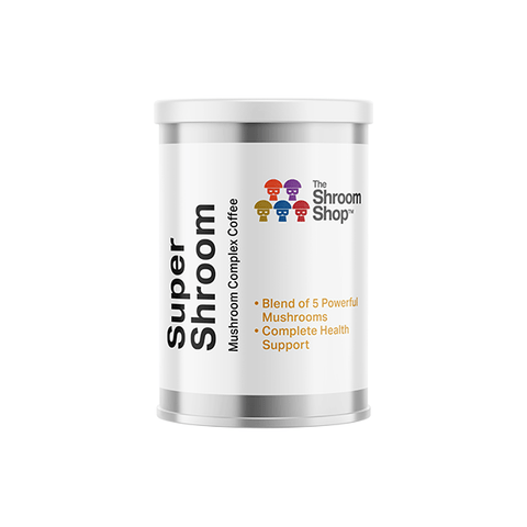 The Shroom Shop 30000mg Super Shroom Mix Nootropic Coffee - 100g - THWC Ltd