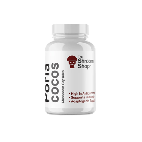 The Shroom Shop Poria Cocos 45000mg Capsules - 90 Caps - THWC Ltd