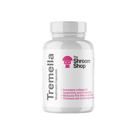 The Shroom Shop Tremella Mushroom 45000mg Capsules - 90 Caps - The Hemp Wellness Centre