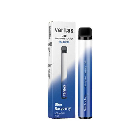 Veritas 150mg CBD Disposable Vape Pens 500 Puffs - The Hemp Wellness Centre