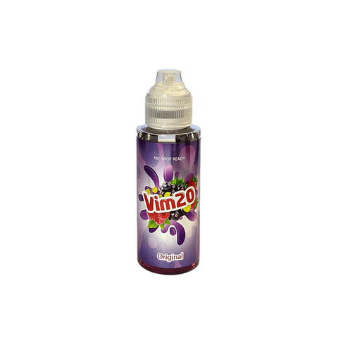 Vim20 100ml E-liquid 0mg (50VG/50PG) - The Hemp Wellness Centre