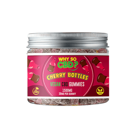 Why So CBD? 1500mg CBD Small Vegan Gummies - 11 Flavours - The Hemp Wellness Centre