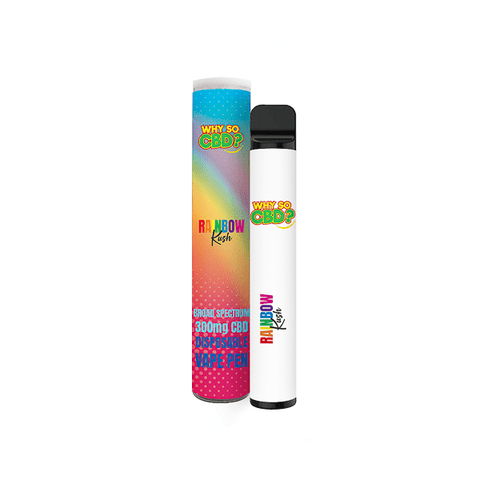 Why So CBD? 300mg CBD Broad Spectrum Disposable Vape - 2ml - THWC Ltd