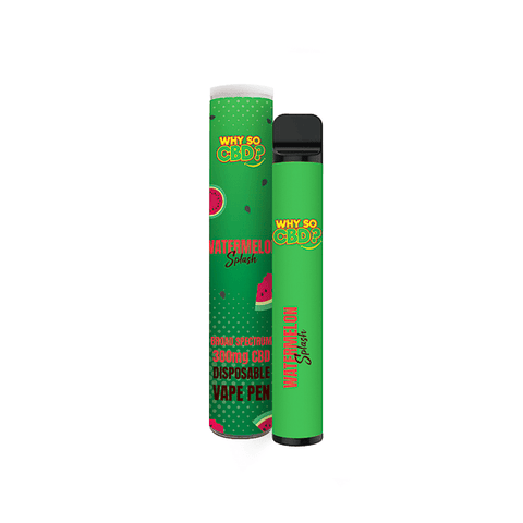 Why So CBD? 300mg CBD Broad Spectrum Disposable Vape - 2ml - THWC Ltd