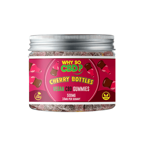 Why So CBD? 500mg CBD Small Vegan Gummies - 11 Flavours - The Hemp Wellness Centre