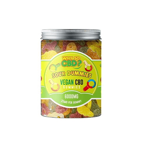 Why So CBD? 6000mg CBD Large Vegan Gummies - 11 Flavours - The Hemp Wellness Centre