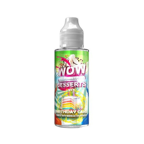 Wow That's What I Call Desserts 100ml Shortfill 0mg (70VG/30PG) - The Hemp Wellness Centre
